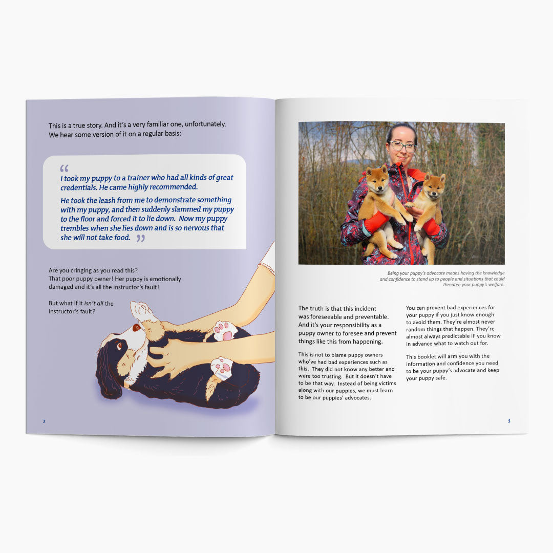 [MJ] Be Your Puppy’s Advocate Booklet