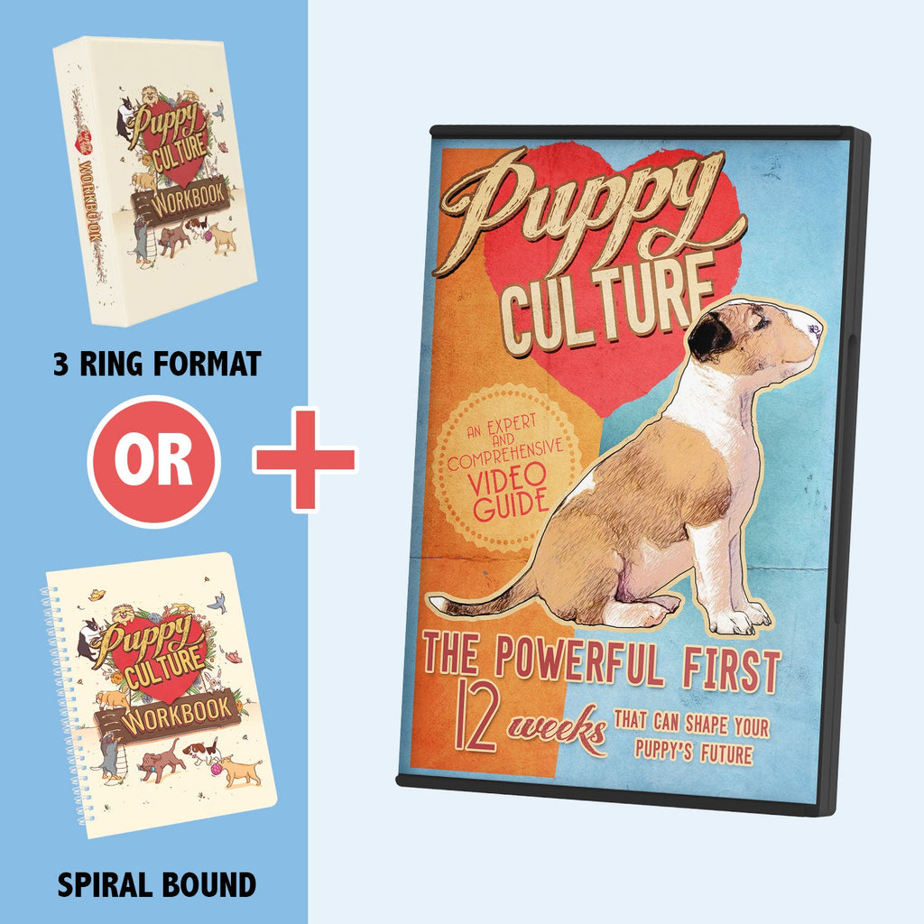 PUPPY CULTURE WORKBOOK + DVD BUNDLE - FOR BREEDERS (DVD format)